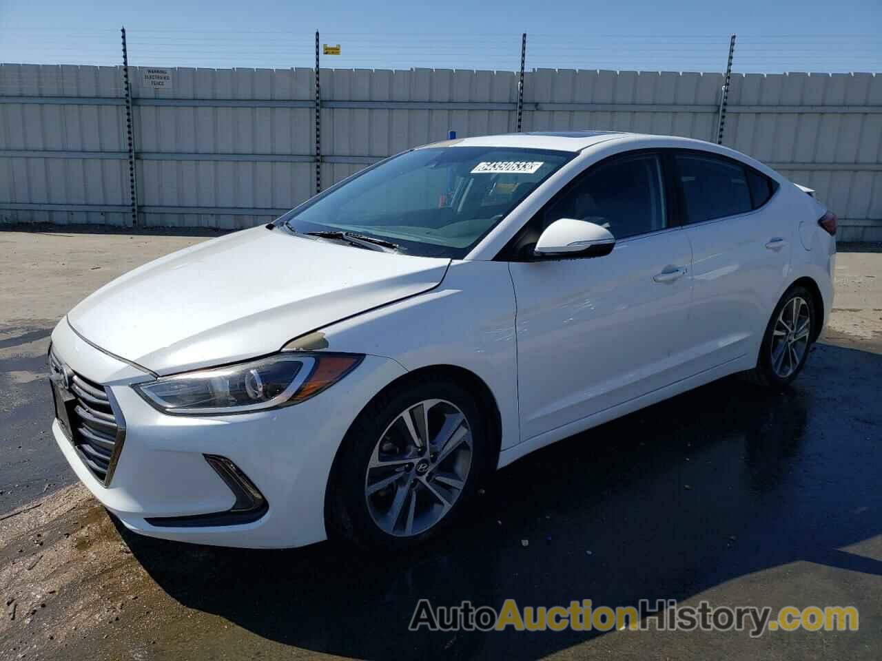 2018 HYUNDAI ELANTRA SEL, 5NPD84LF8JH277808