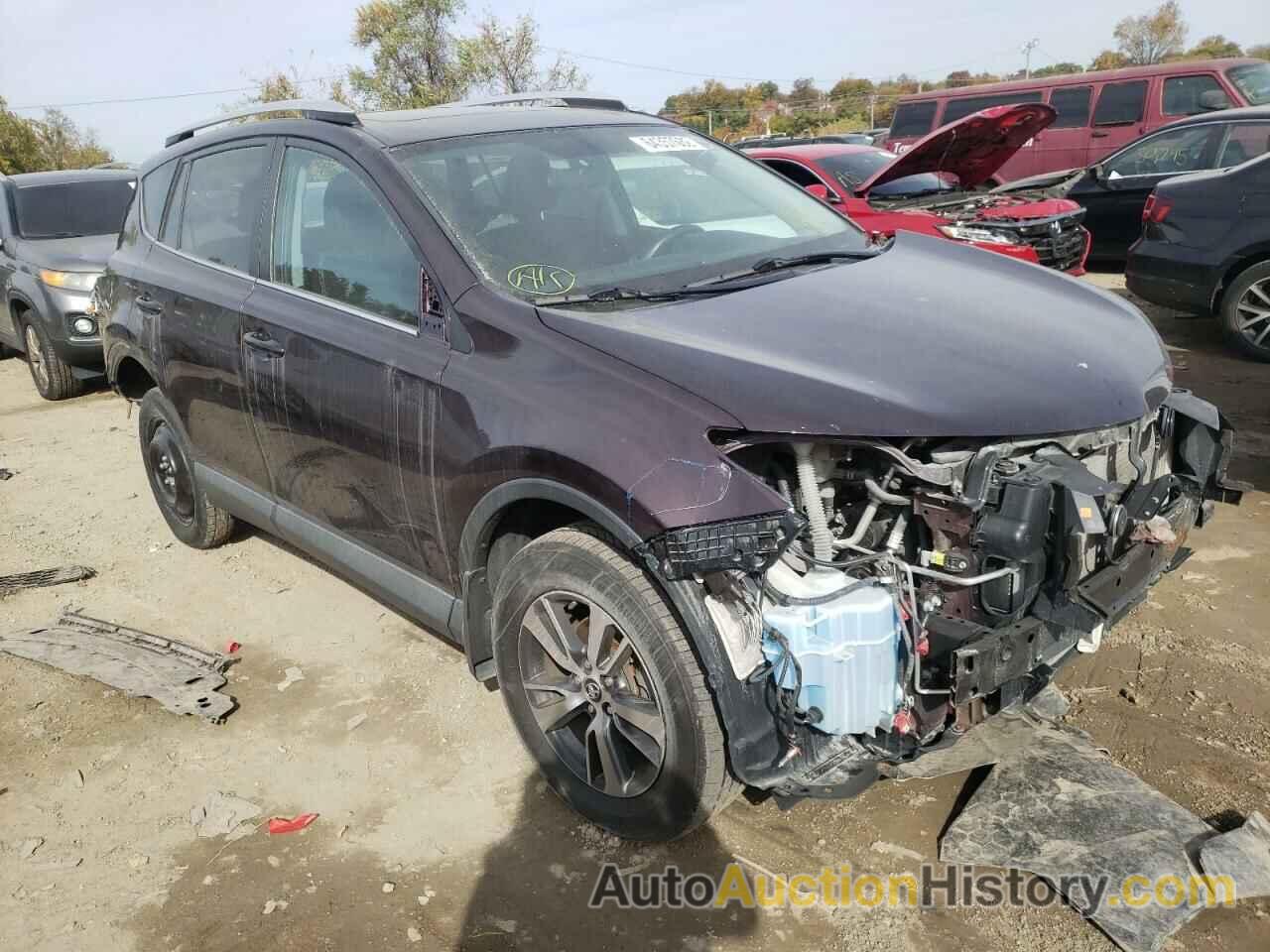 2016 TOYOTA RAV4 XLE, 2T3RFREV3GW494925