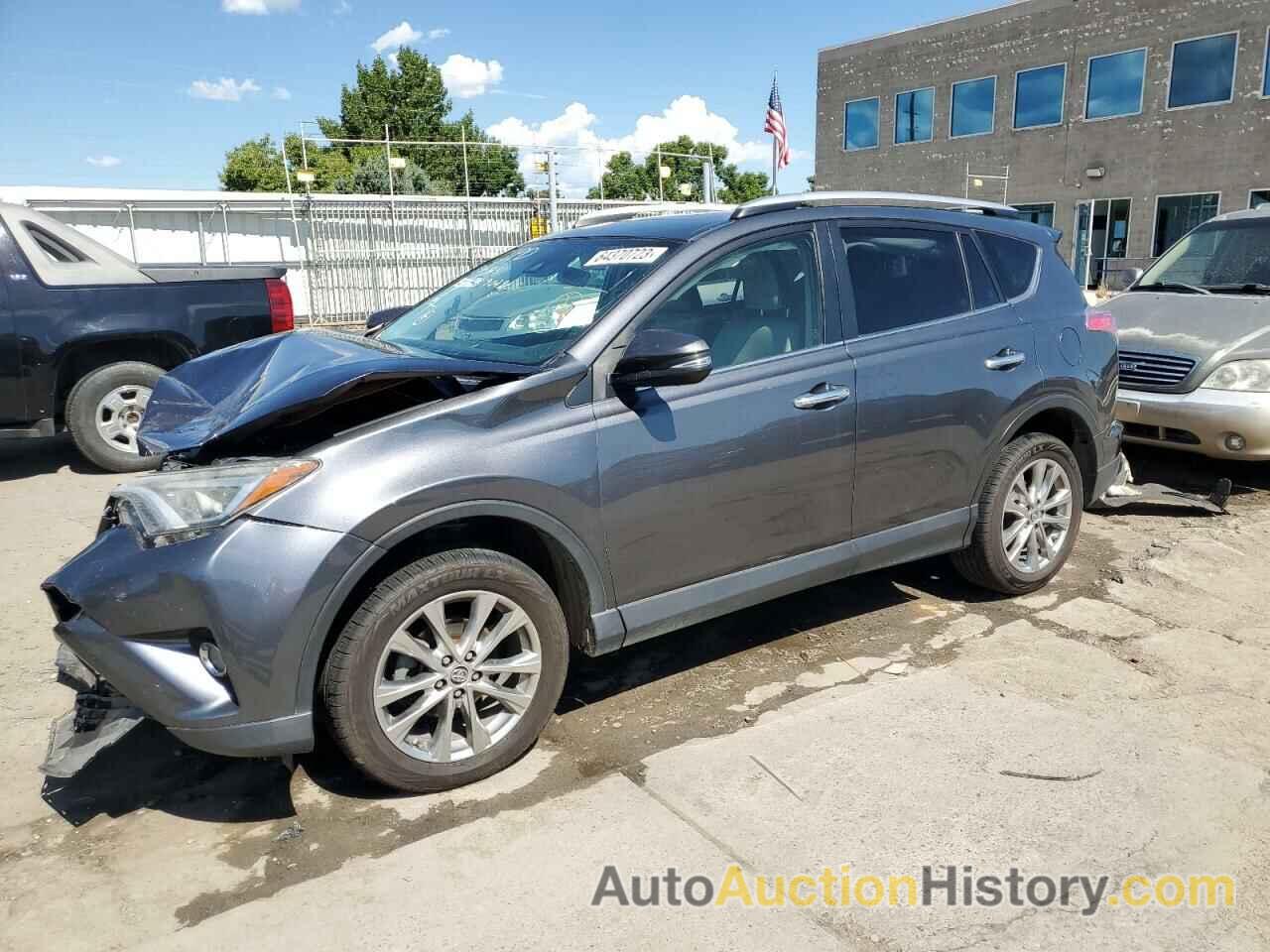 2016 TOYOTA RAV4 LIMITED, JTMDFREV8GD181845