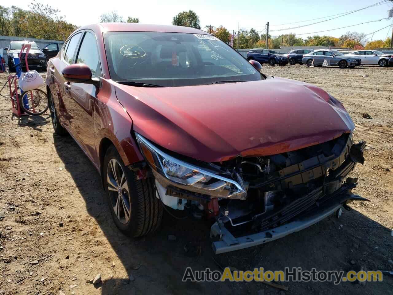 2022 NISSAN SENTRA SV, 3N1AB8CV9NY230723