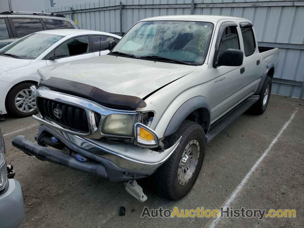 2002 TOYOTA TACOMA DOUBLE CAB PRERUNNER, 5TEGN92N12Z072597