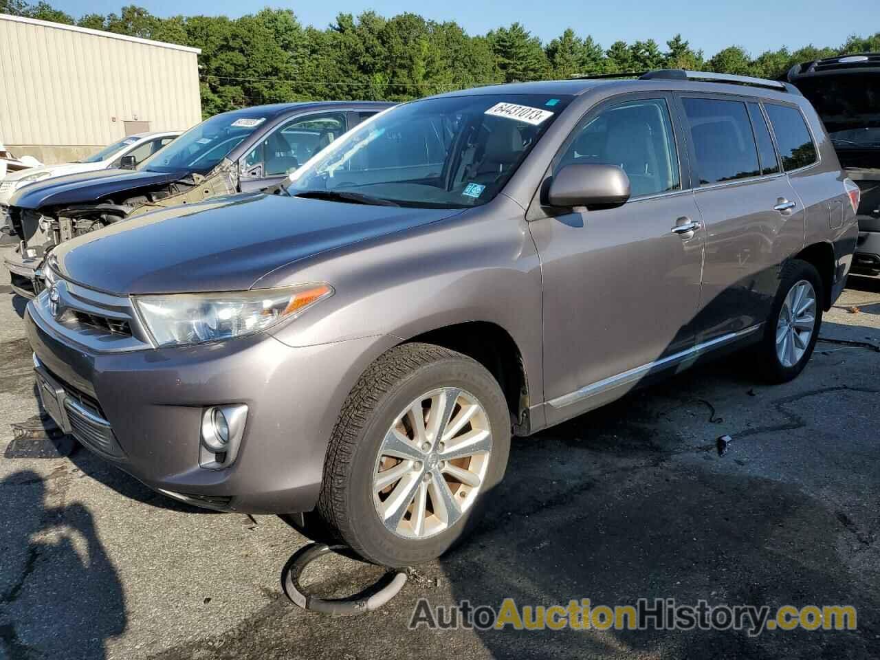 2012 TOYOTA HIGHLANDER HYBRID LIMITED, JTEDC3EH9C2004917