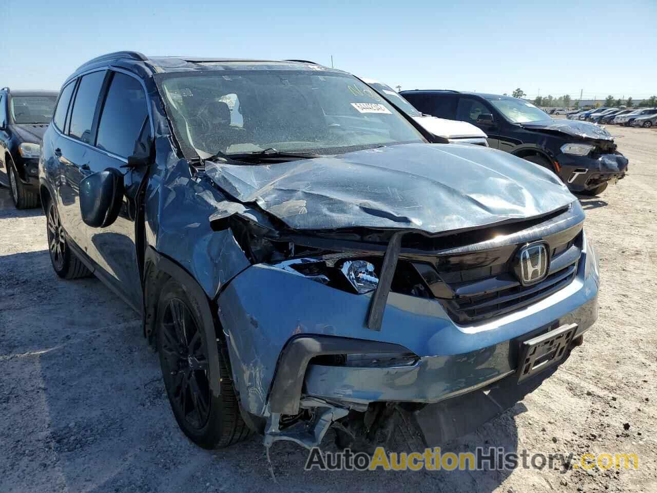 2021 HONDA PILOT SE, 5FNYF5H21MB043841