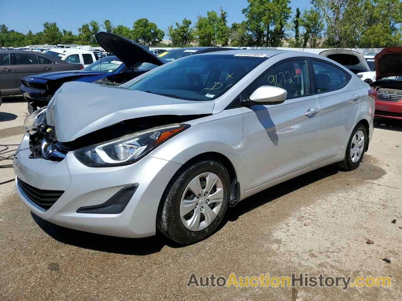 2016 HYUNDAI ELANTRA SE, 5NPDH4AE4GH772302