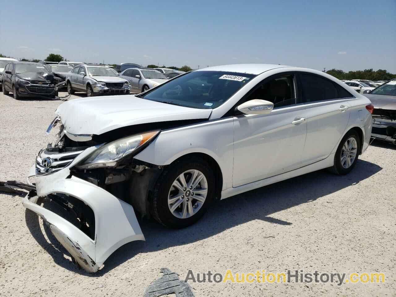 2014 HYUNDAI SONATA GLS, 5NPEB4AC0EH917577