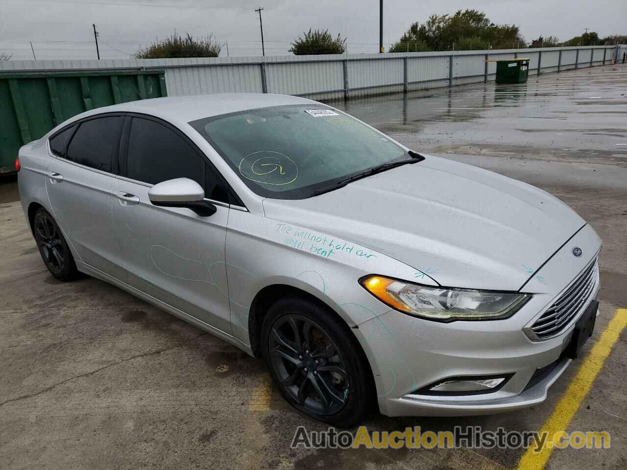 2018 FORD FUSION SE, 3FA6P0T98JR117297