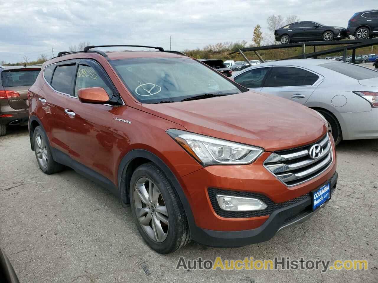 2013 HYUNDAI SANTA FE, 5XYZUDLA2DG040765