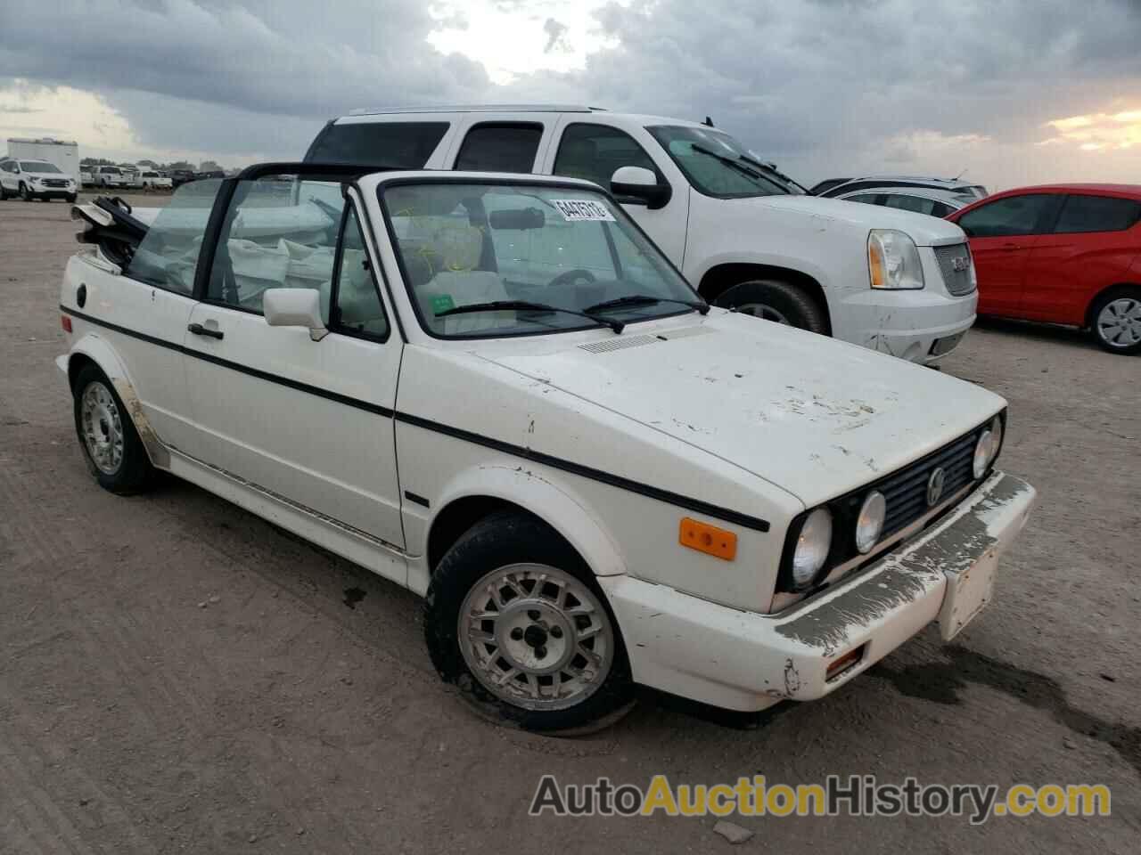 1989 VOLKSWAGEN CABRIO, WVWCA015XKK001667