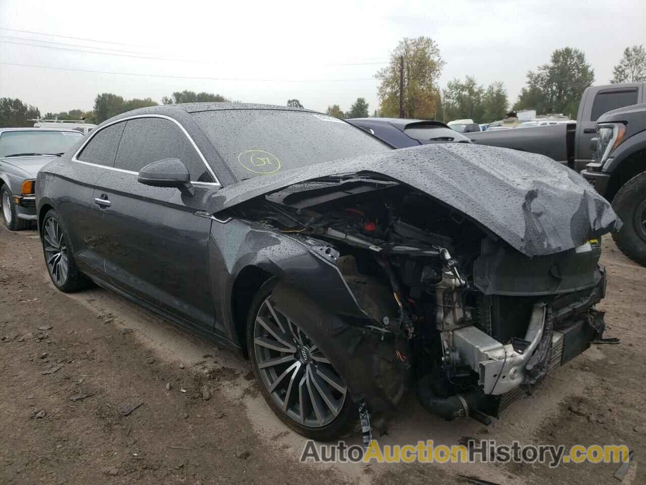 2018 AUDI A5 PREMIUM PLUS, WAUPNAF58JA050761