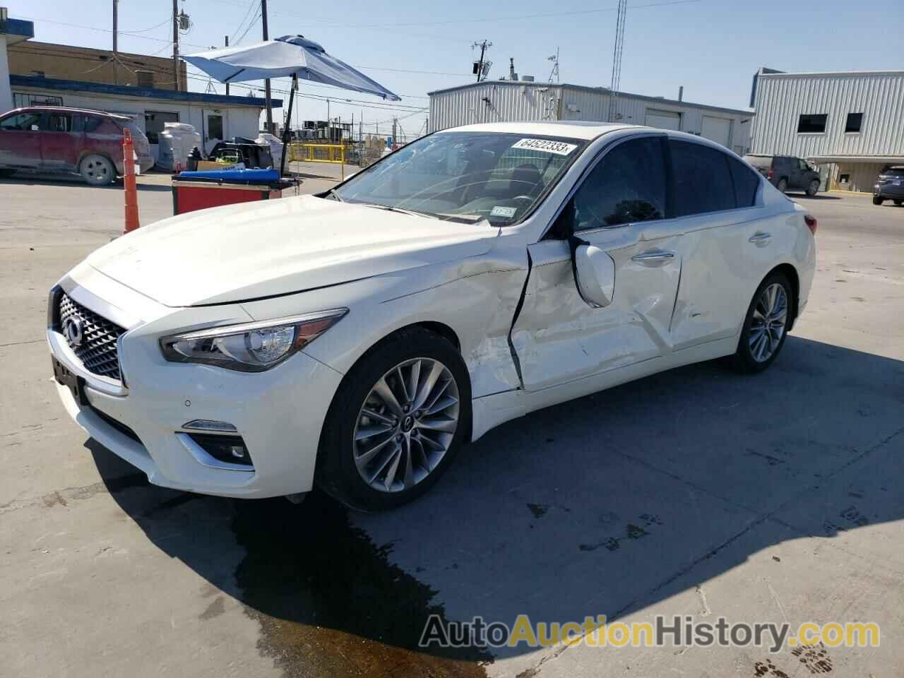 2022 INFINITI Q50 LUXE, JN1EV7BP3NM310396