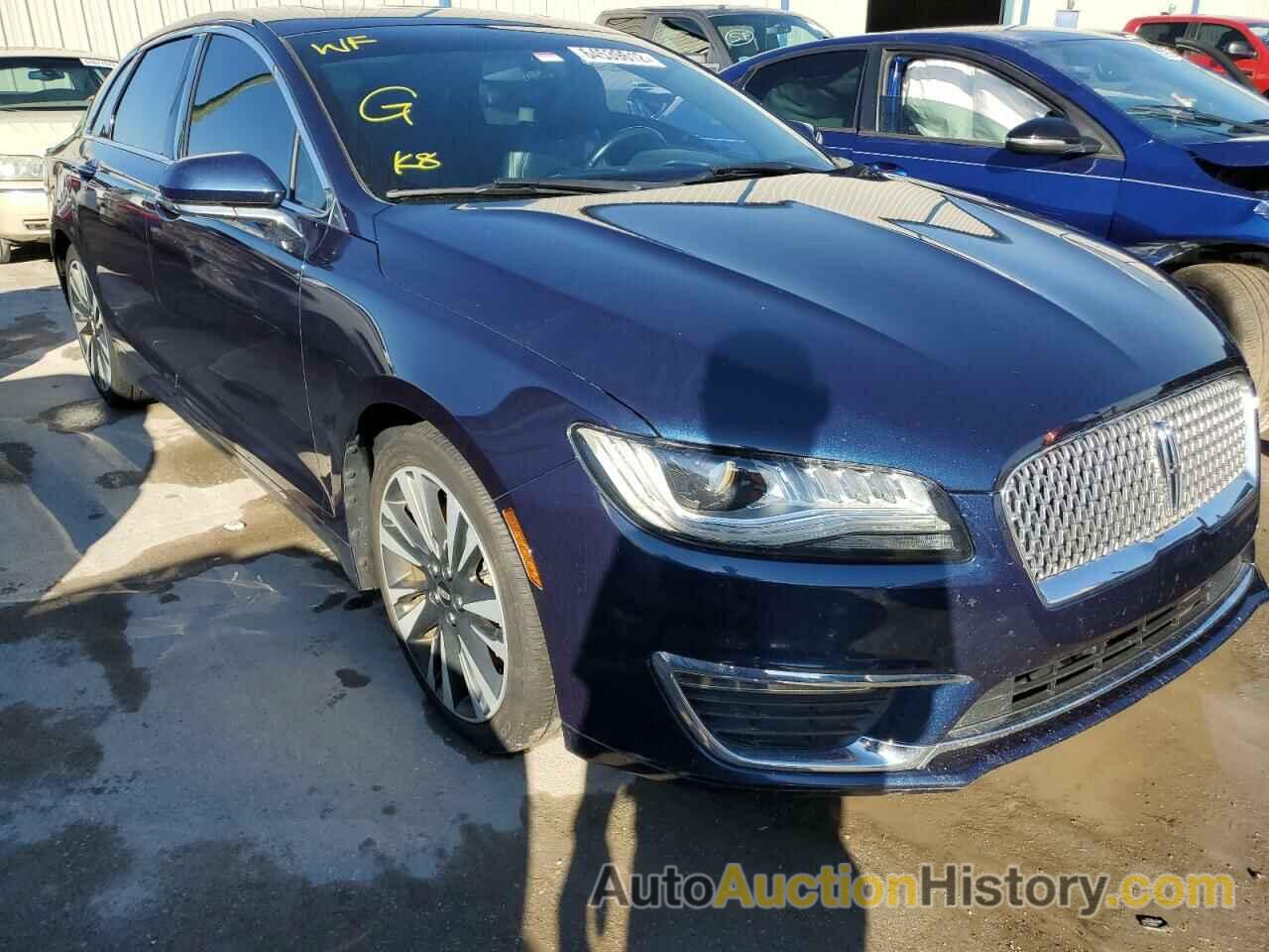 2017 LINCOLN MKZ SELECT, 3LN6L5CC8HR664770