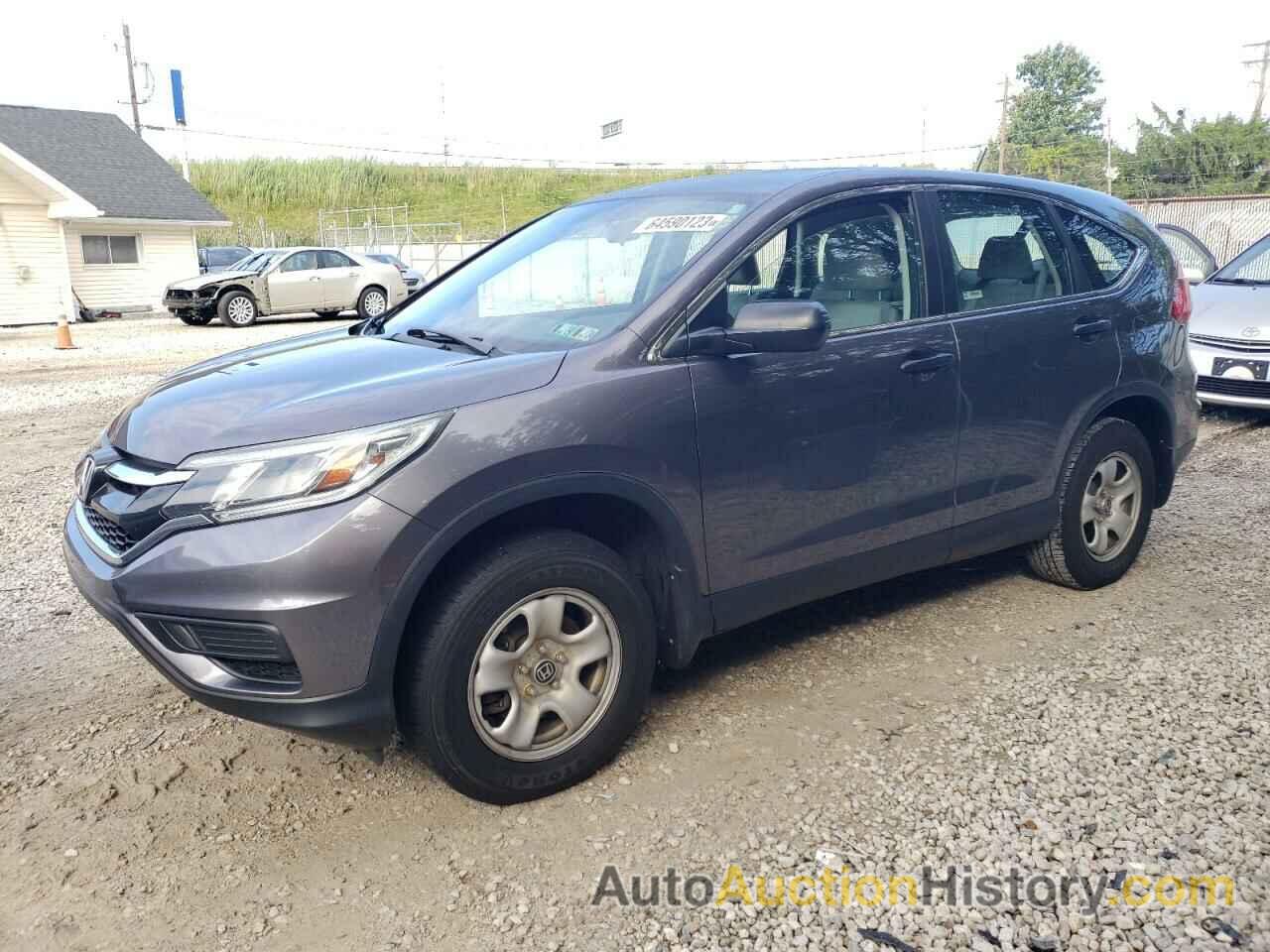 2015 HONDA CRV LX, 5J6RM4H39FL045179