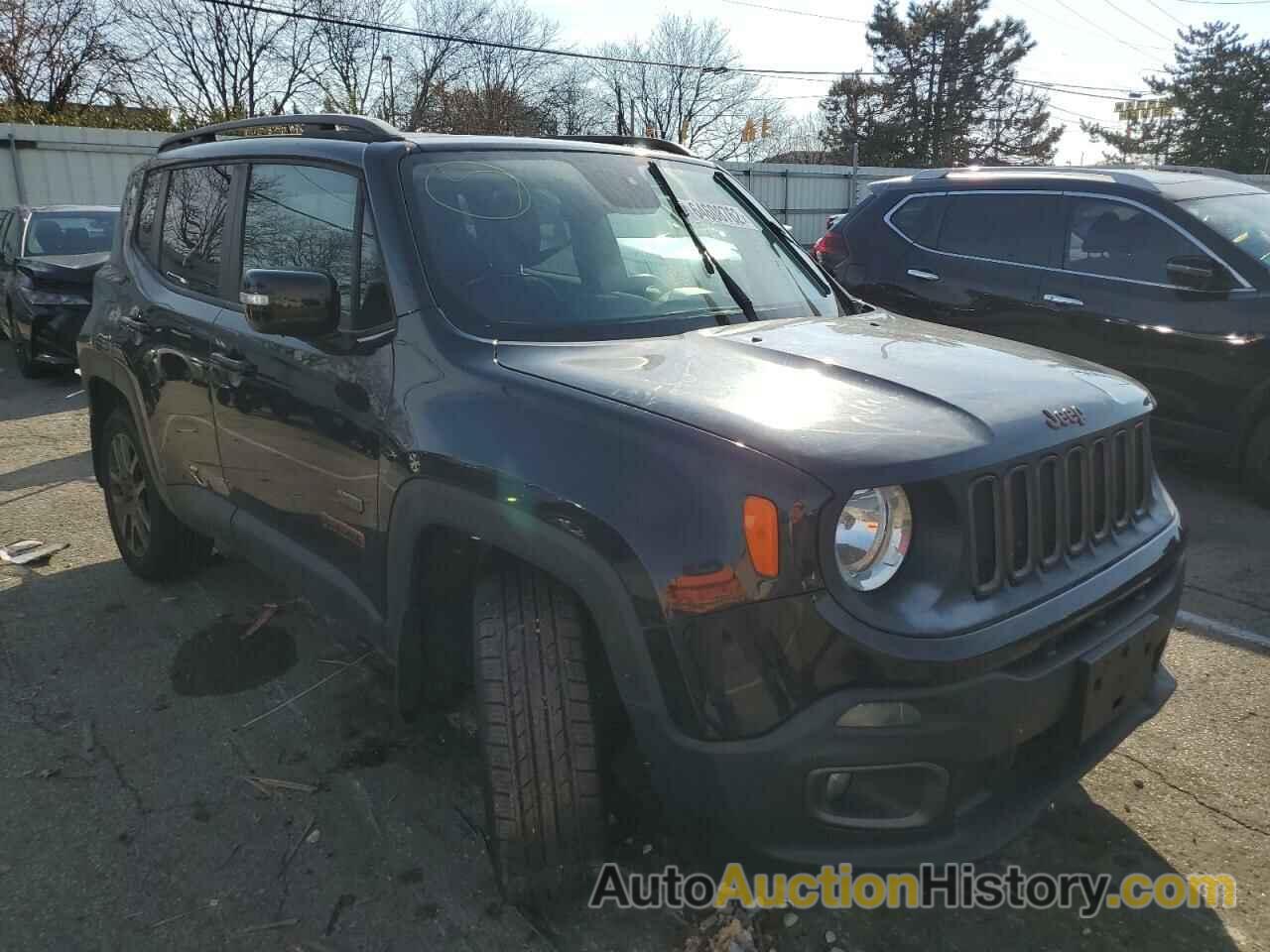 2016 JEEP RENEGADE LATITUDE, ZACCJBBT2GPD67371