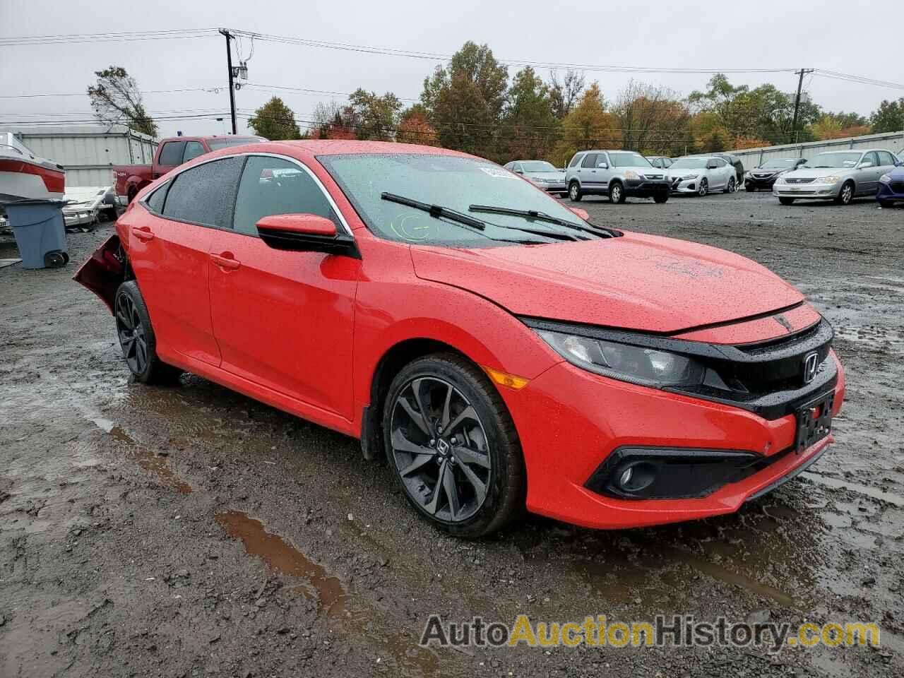 2020 HONDA CIVIC SPORT, 2HGFC2F89LH542824