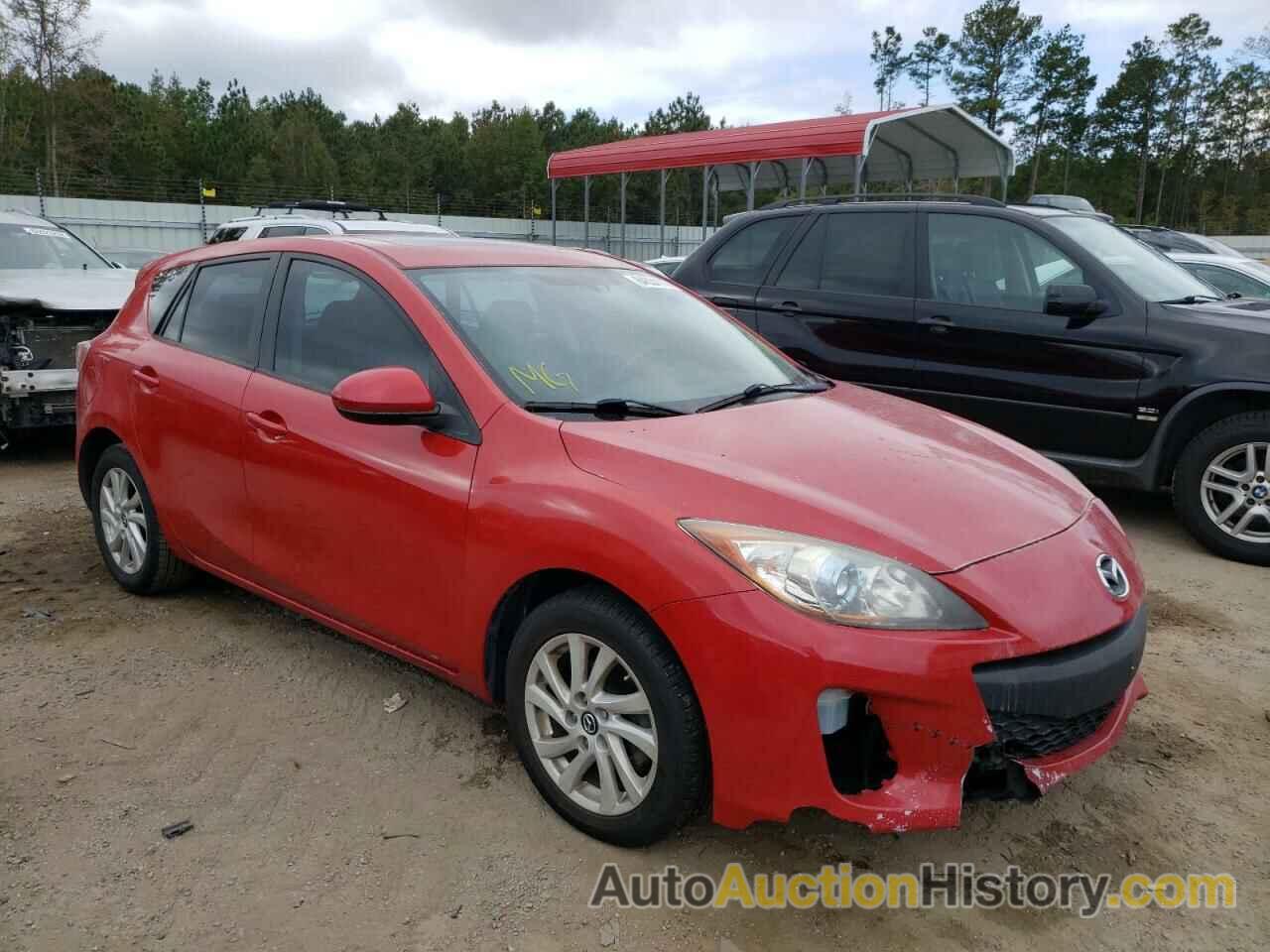 2013 MAZDA 3 I, JM1BL1L75D1833257