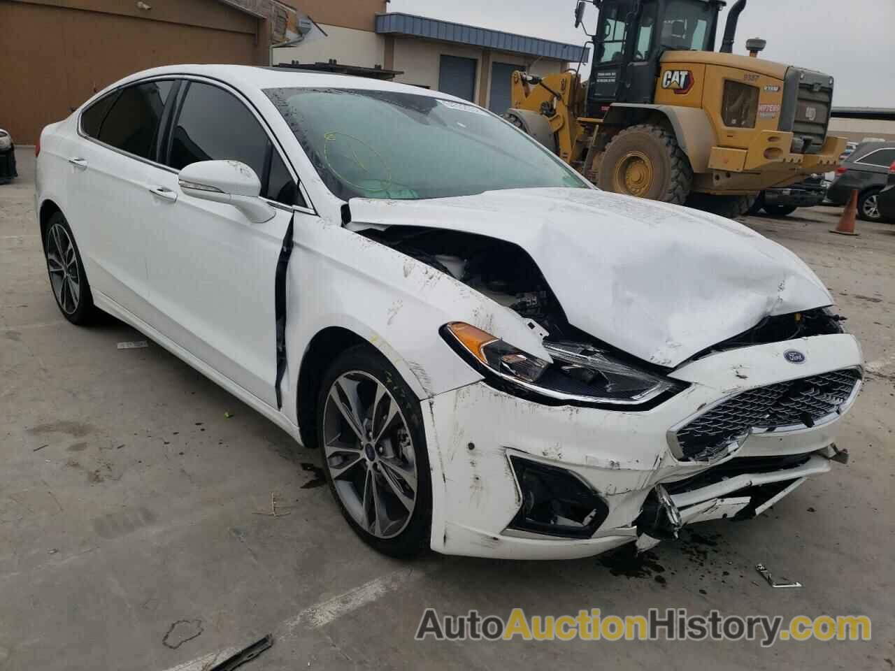 2020 FORD FUSION TITANIUM, 3FA6P0D95LR152400