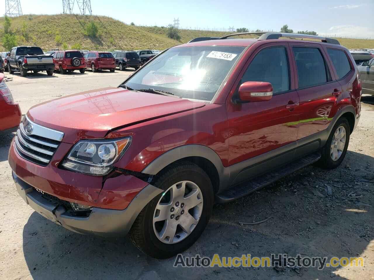 2009 KIA BORREGO LX, KNDJH742195026107