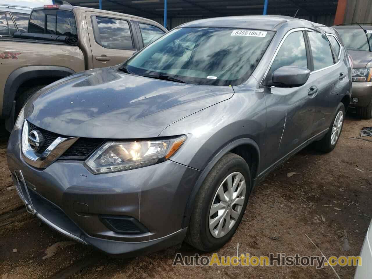 2016 NISSAN ROGUE S, KNMAT2MT1GP726883