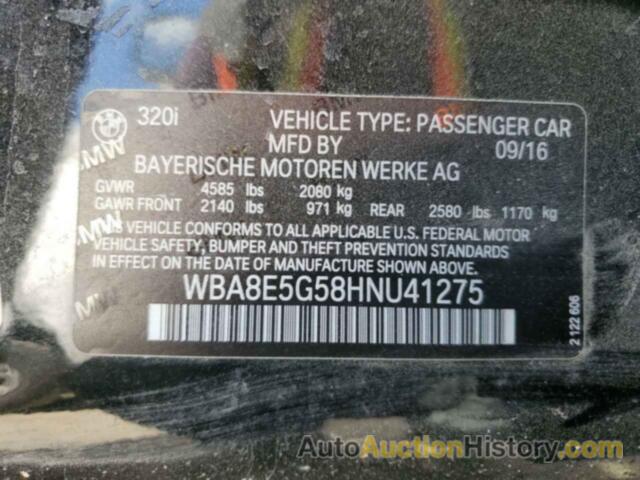 BMW 3 SERIES XI, WBA8E5G58HNU41275