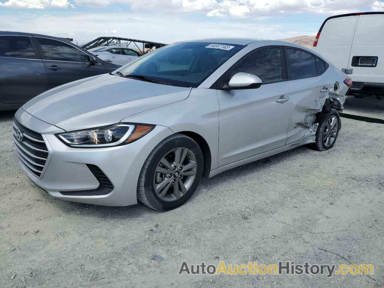 2017 HYUNDAI ELANTRA SE, KMHD84LF2HU245934