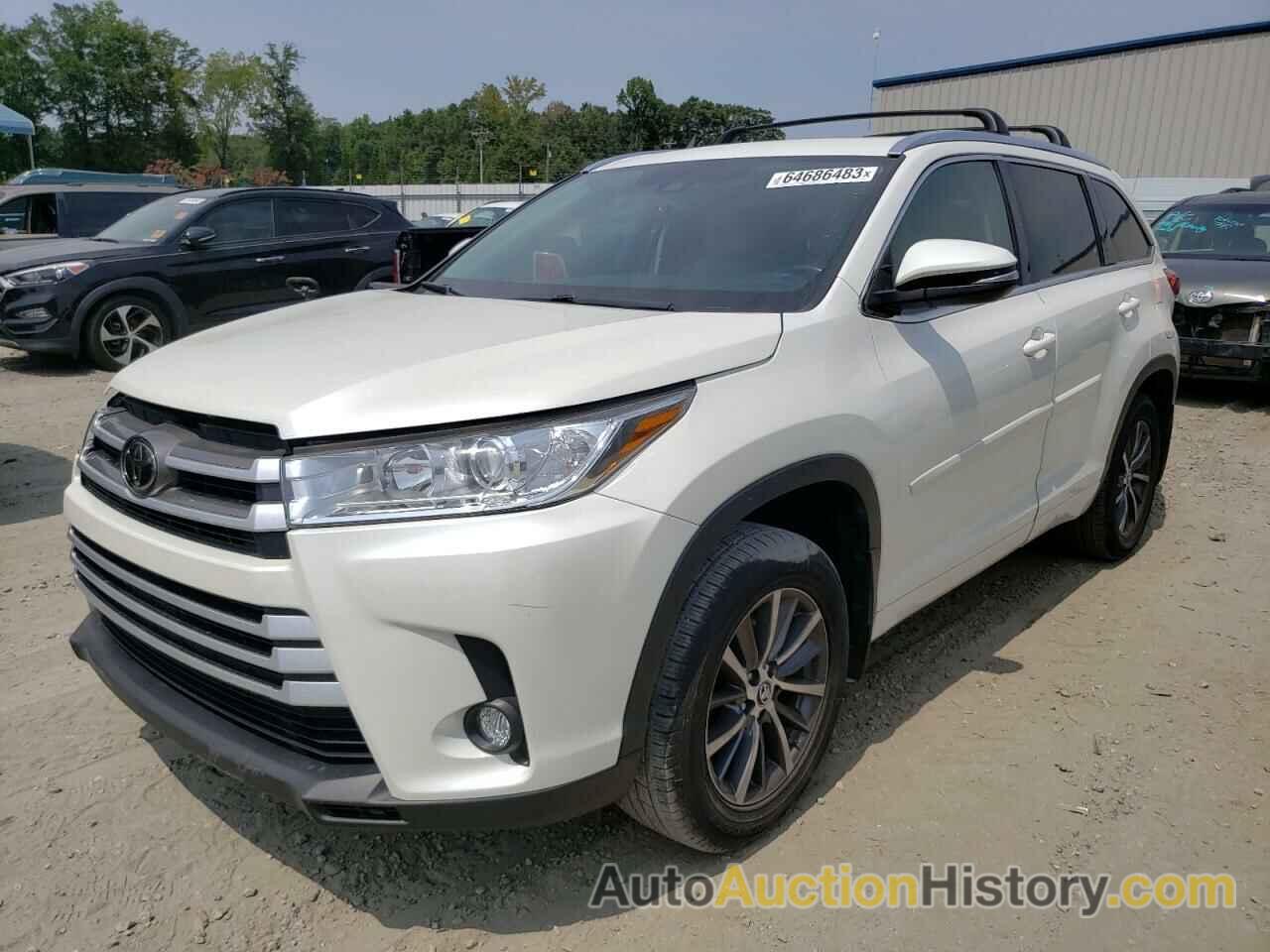 2018 TOYOTA HIGHLANDER SE, 5TDKZRFH8JS547998