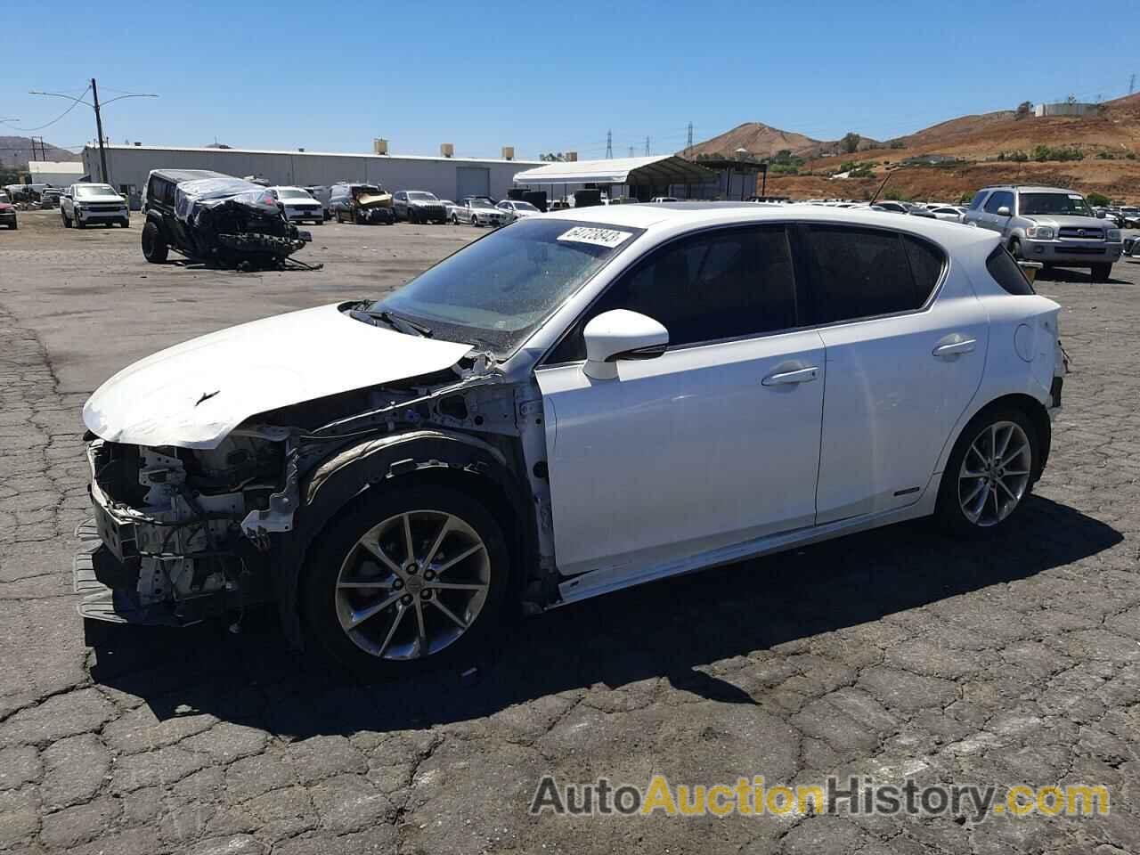 2013 LEXUS CT 200 200, JTHKD5BH3D2125001