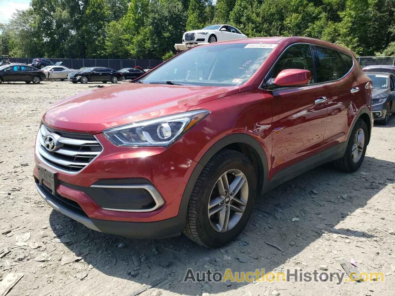 2018 HYUNDAI SANTA FE, 5XYZTDLB4JG542099