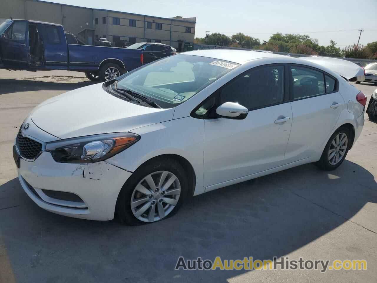 2016 KIA FORTE LX, KNAFX4A66G5446518