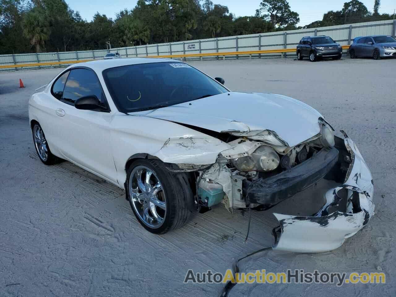 2000 HYUNDAI TIBURON, KMHJG25F5YU205855