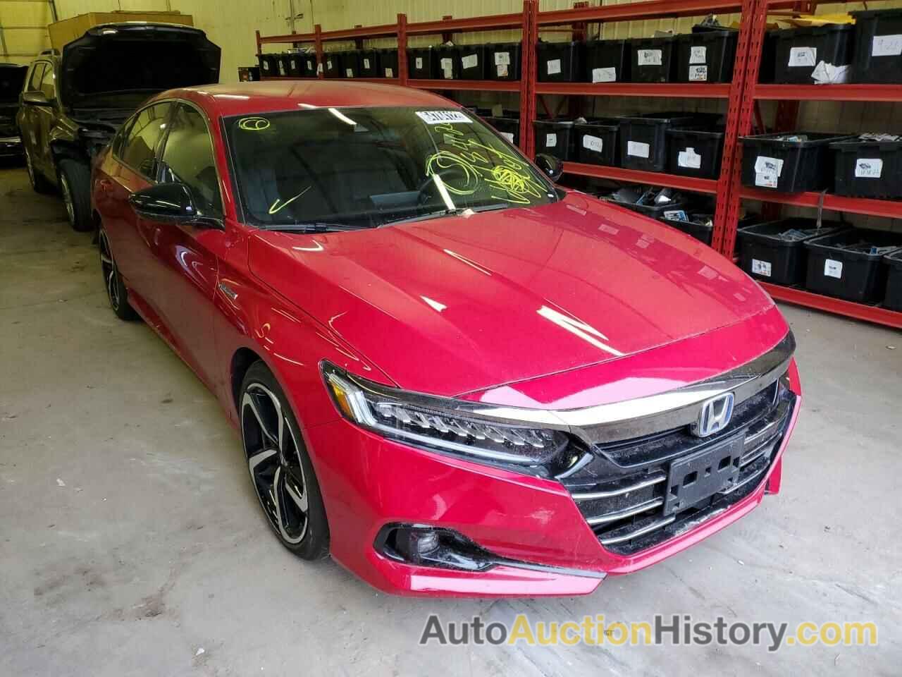 2022 HONDA ACCORD HYBRID SPORT, 1HGCV3F29NA022686