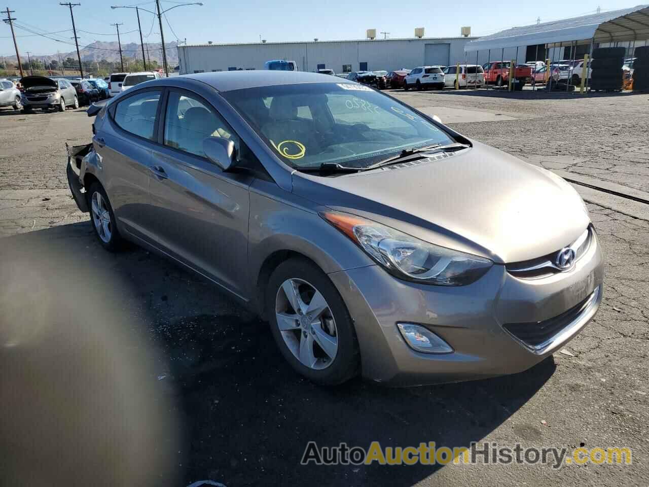 2013 HYUNDAI ELANTRA GLS, 5NPDH4AEXDH195299