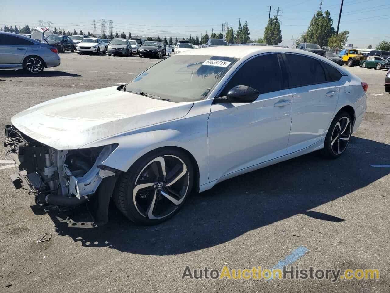 2021 HONDA ACCORD SPORT, 1HGCV1F38MA109846