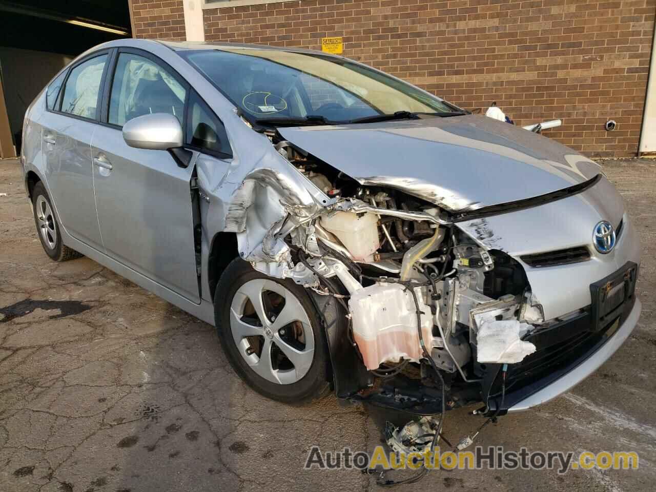 2014 TOYOTA PRIUS, JTDKN3DU3E0376966