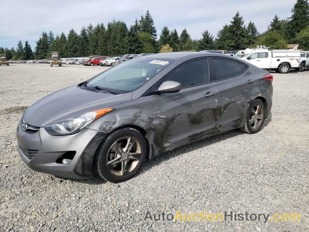 2013 HYUNDAI ELANTRA GLS, 5NPDH4AEXDH376239