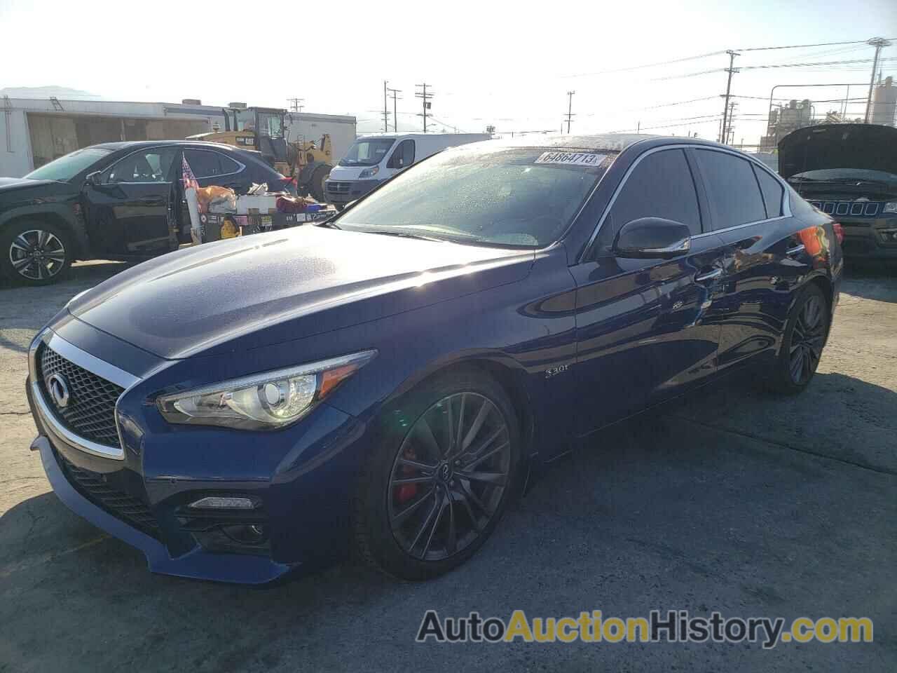 2017 INFINITI Q50 RED SPORT 400, JN1FV7AP1HM850131