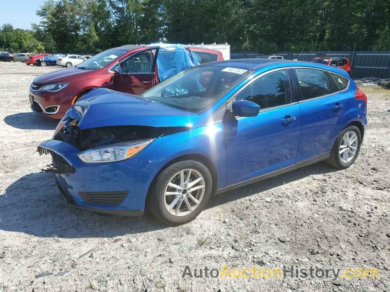 2018 FORD FOCUS SE, 1FADP3K25JL254452