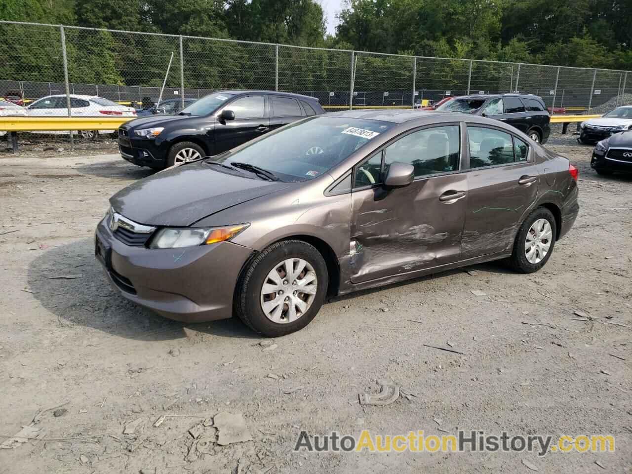 2012 HONDA CIVIC LX, 2HGFB2F55CH551917