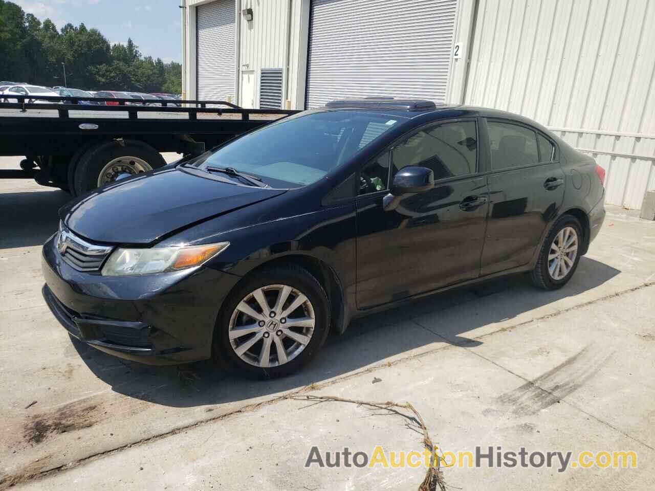 2012 HONDA CIVIC EX, 19XFB2F83CE063165