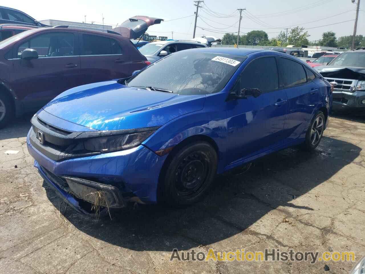 2020 HONDA CIVIC LX, 2HGFC2F6XLH548324