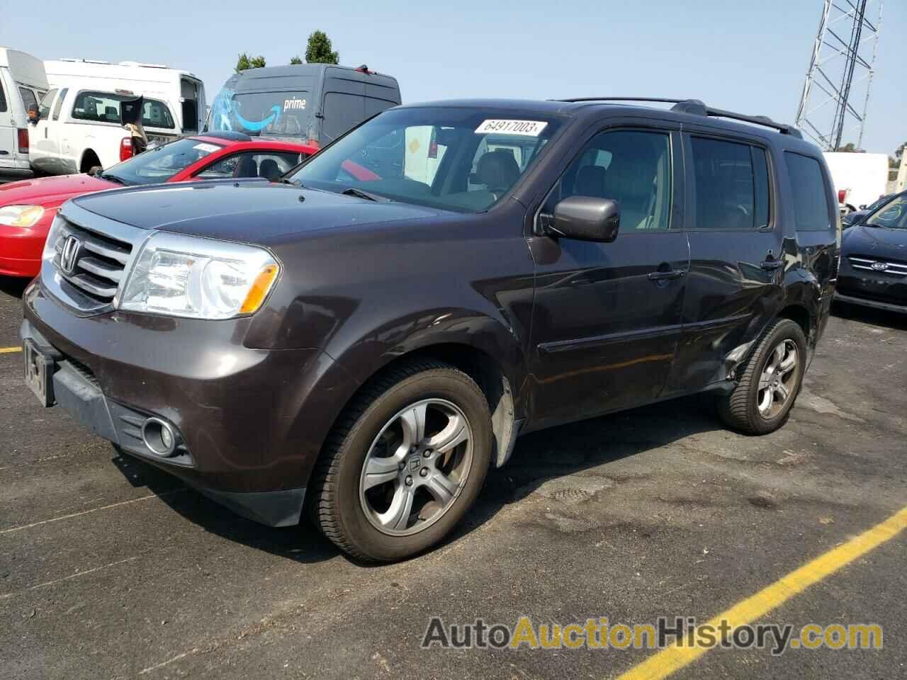 2014 HONDA PILOT EXL, 5FNYF4H56EB039211