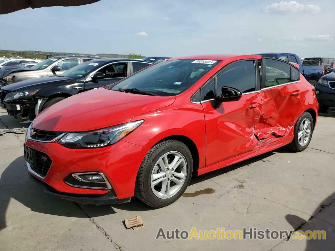 2017 CHEVROLET CRUZE LT, 3G1BE6SM4HS550747