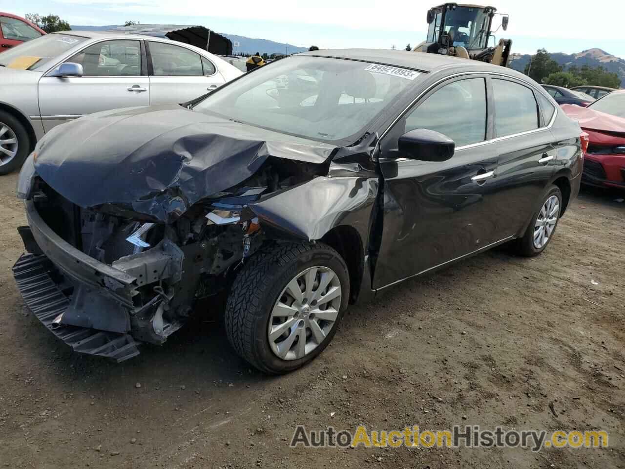 2017 NISSAN SENTRA S, 3N1AB7AP2HY307452