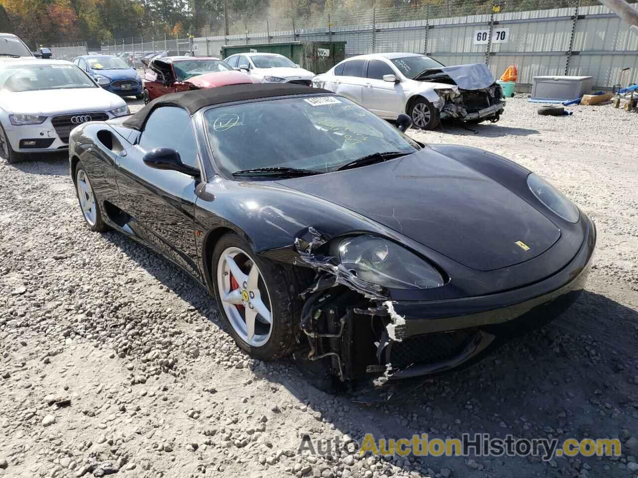 2004 FERRARI ALL MODELS SPIDER, ZFFYT53A840136184