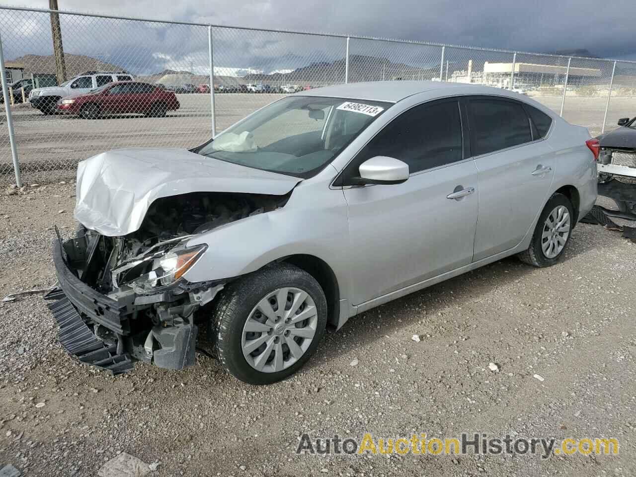 2017 NISSAN SENTRA S, 3N1AB7AP6HY327638