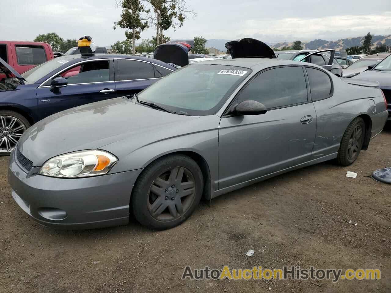 2007 CHEVROLET MONTECARLO LT, 2G1WK15N379171137