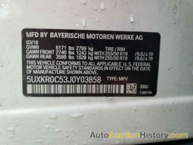 BMW X5 XDRIVE35I, 5UXKR0C53J0Y03858