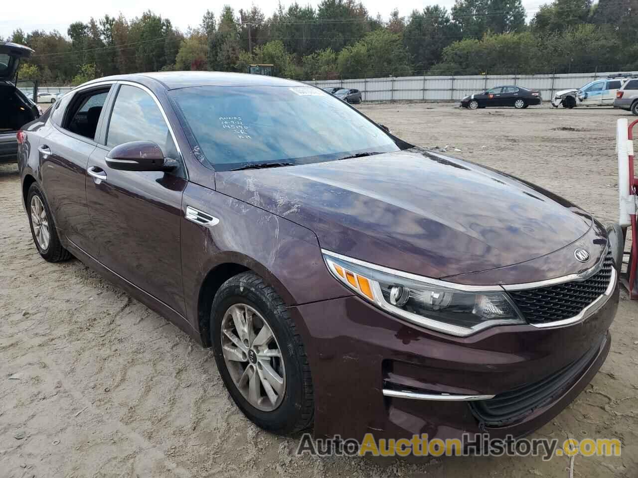 2018 KIA OPTIMA LX, 5XXGT4L30JG215834