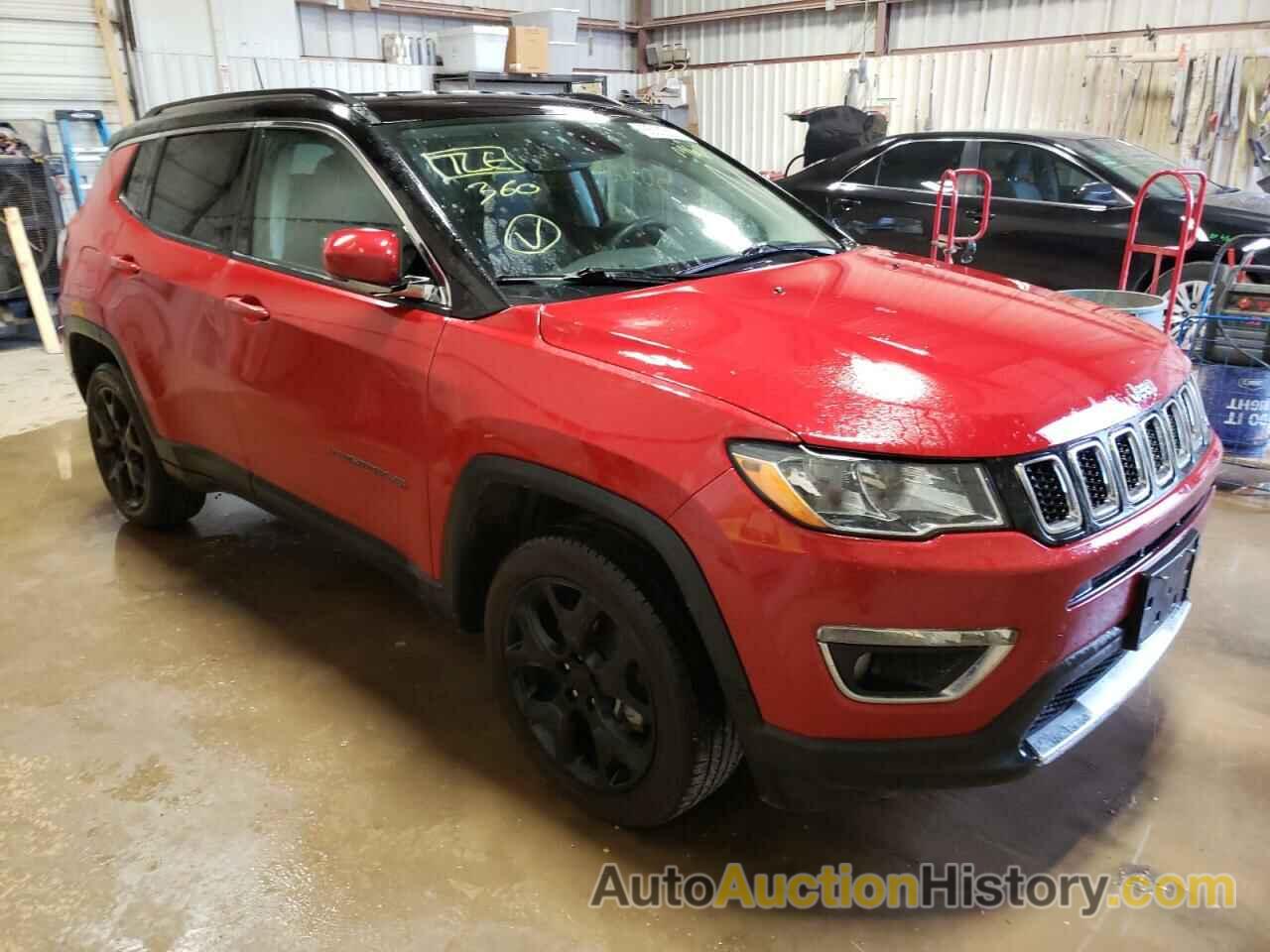 2019 JEEP COMPASS LIMITED, 3C4NJDCB7KT748192