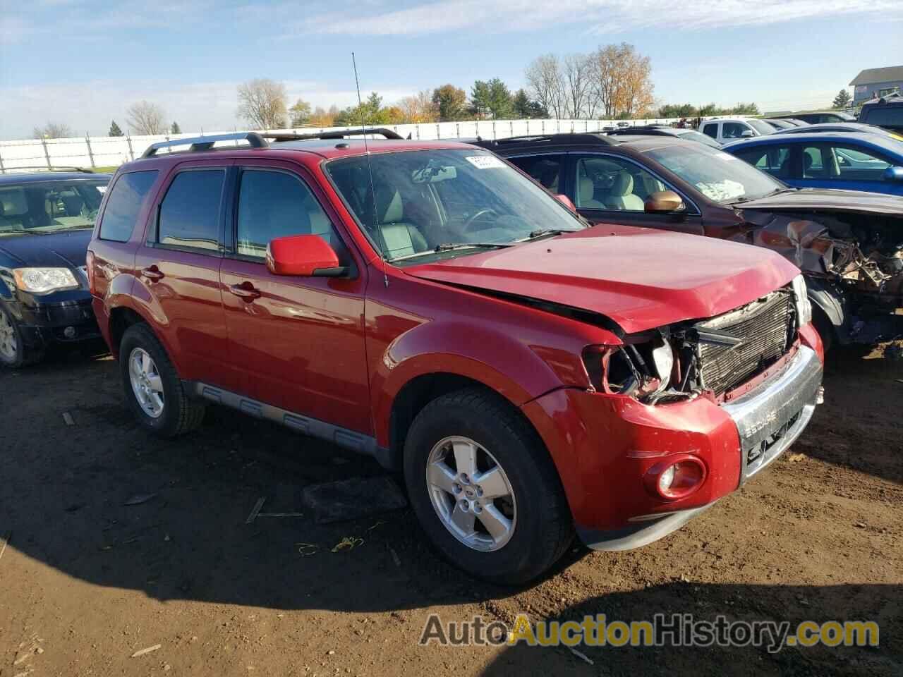 2011 FORD ESCAPE LIMITED, 1FMCU9EG2BKA32866