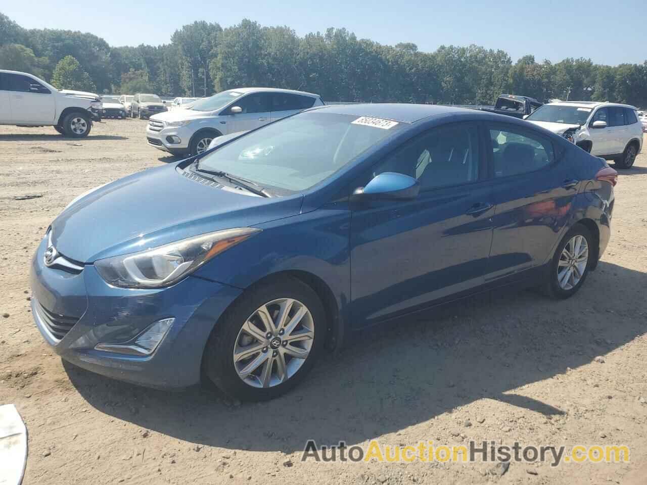 2015 HYUNDAI ELANTRA SE, KMHDH4AE9FU303867